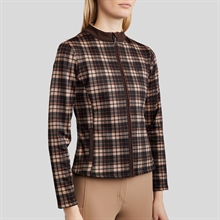 Montar MoClaire Checked full zip trainingsjack